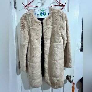 Zara fur coat